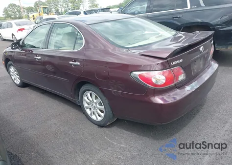 2004 Lexus Es 330 из США, поврежденный, VIN JTHBA30G245035134